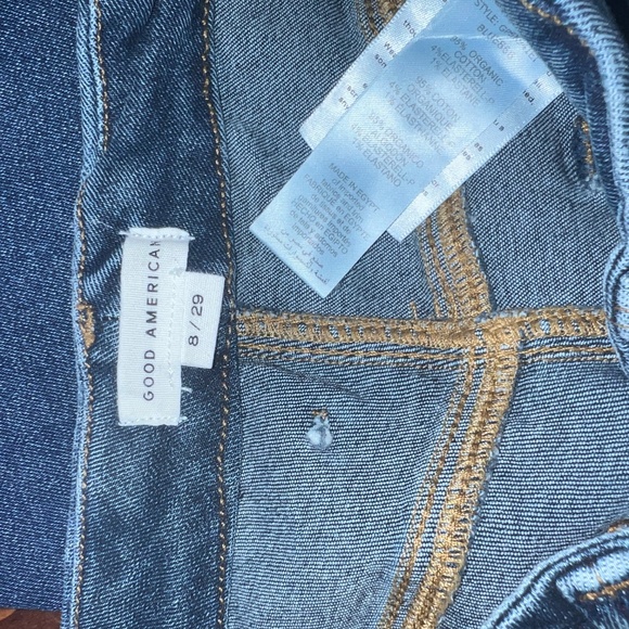 Good American Power Stretch Pull-On Skinny Jeans. - Picture 3 of 4